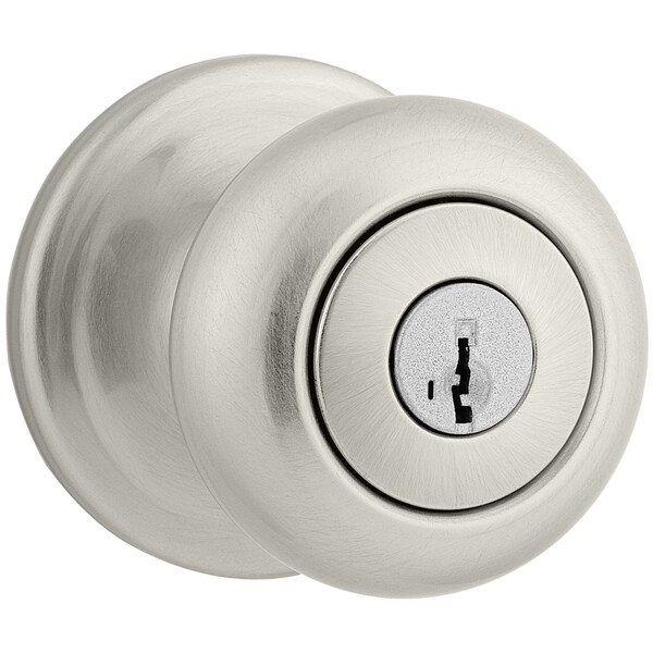 Clear Pack Juno Entry Lock SmartKey W/ RCAL Latch and RCS Strike Satin Nickel Finish